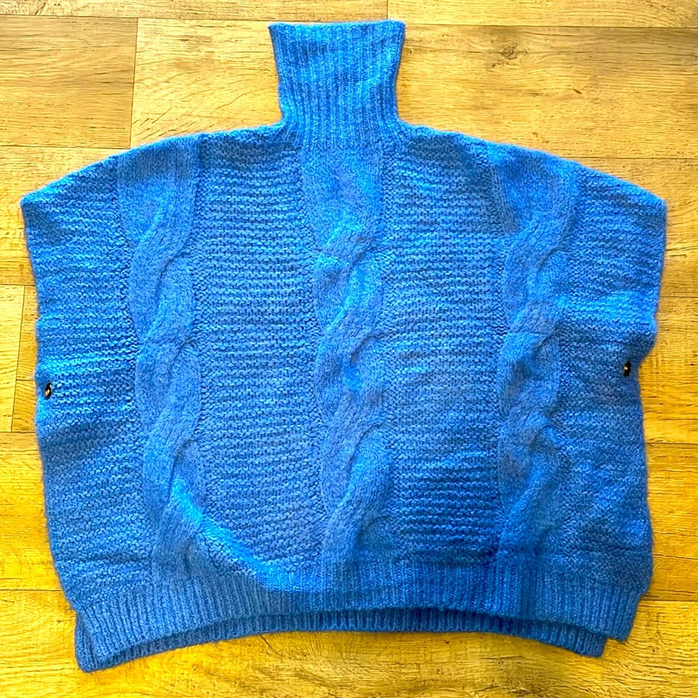 Talulah sweater vest - blue
